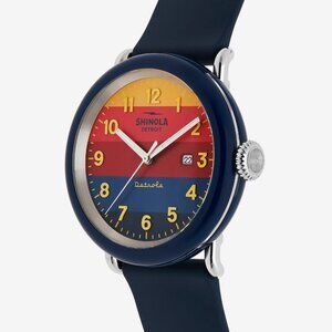 Shinola The Honcho Detrola Resin and Stainless Steel Unisex Quartz Watch